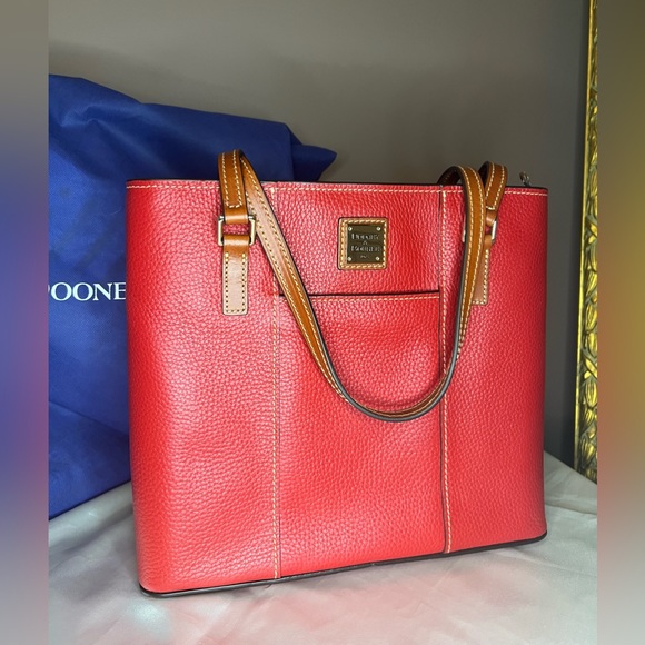 Dooney & Bourke Lexington NEW W/ TAGS Red tote - Picture 1 of 7
